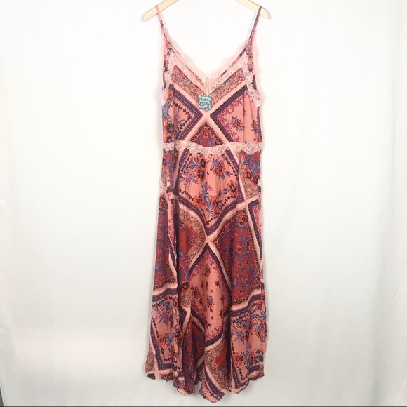 FREE PEOPLE Stevie Boho Print Floral Maxi Dress - Picture 6 of 8